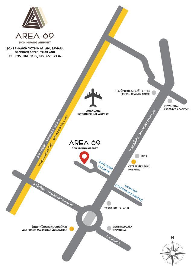 Area 69 Aparthotel Bangkok Buitenkant foto